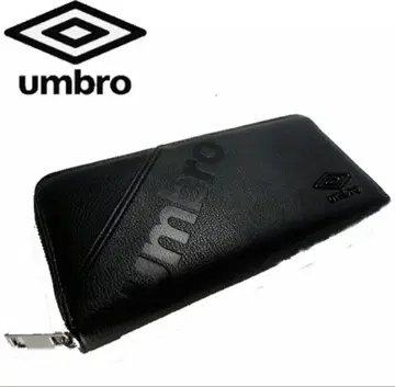새상품 [ 엄브로/umbro ] 라운드 지퍼 장지갑 umbro 빅 로고
