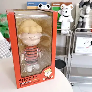 19cm 레트로 잡화 피규어 PEANUTS 슈뢰더 입상 인테리어