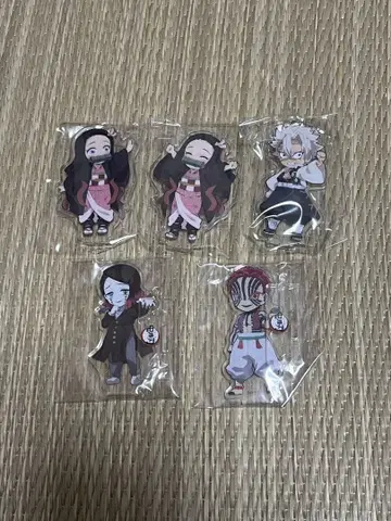 귀멸의 칼날 미니 캐릭터 이어지는 랜덤 아크릴 스탠드