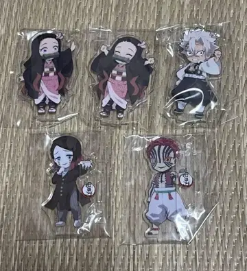 귀멸의 칼날 미니 캐릭터 이어지는 랜덤 아크릴 스탠드