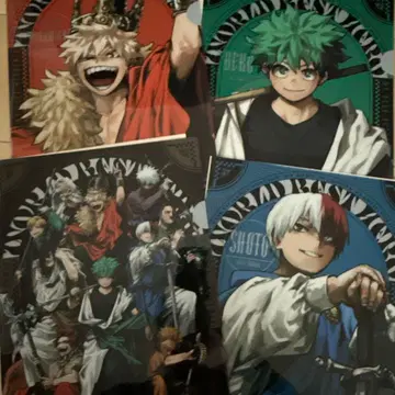 나의 히어로 아카데미아 히로아카 최강 점프 신 10걸 클리어 파일 4종