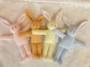 trousselier 봉제 인형 4체 세트