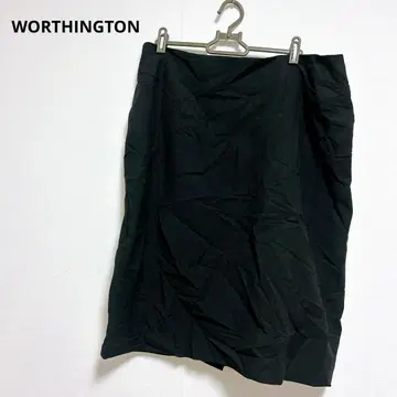 WORTHINGTON 블랙 타이트 스커트 [14W] 블랙