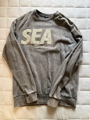 WIND AND SEA 맨투맨 차콜