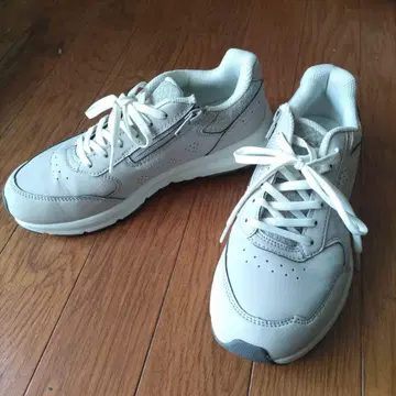 스니커즈 Mizuno 베이지 23cm