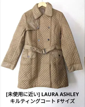 [미사용에 가까움] 로라 애슐리 충전솜 퀼팅 코트 F 사이즈
