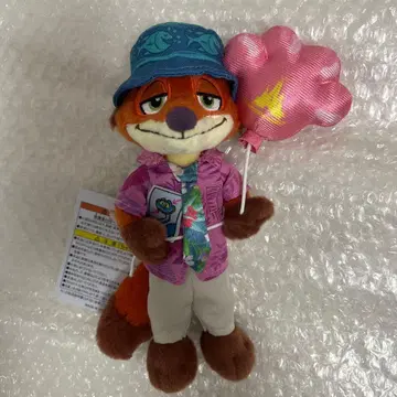 주토피아 닉 인형 배지 ZOOTOPIA 키링