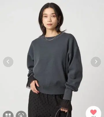 퍼프 니트 풀오버 워셔블