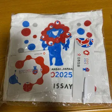 NISSAY 2025년 오사카 만국박람회 캐릭터 타월 세트