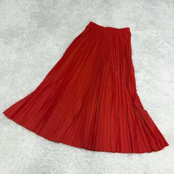 manana 마냐나스 엘 테 롱 플리츠 스커트 롱 스커트