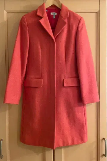 MAX&Co. 체스터 코트 오렌지 레드