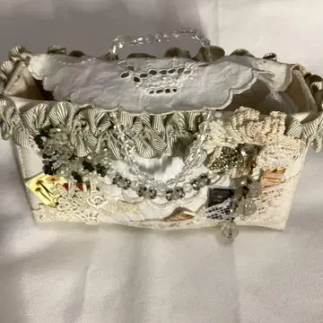 핸드메이드 장식 백 레이스 비즈