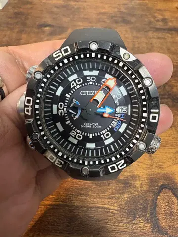 CITIZEN Eco-Drive 다이버 워치 아쿠아