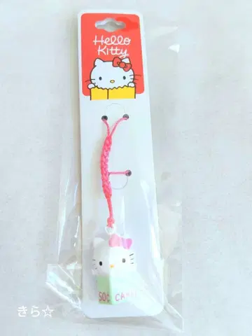 헬로키티전 교토 한정판 수금령 매듭 스트랩