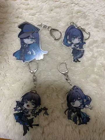 Ado 요다카 라이브 아크릴 키링 4종 세트