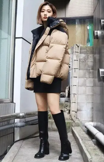 EMODA Firstdown 다운 자켓