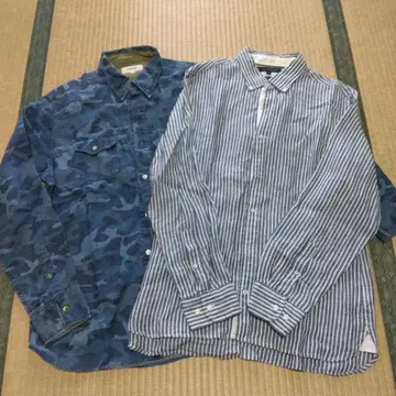 TOMMY & TOMMY HILFIGER 긴팔 셔츠 2세트 XL