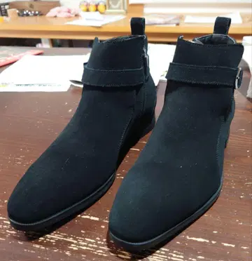 모데로마도라스 조퍼 부츠 SPDM8008 블랙 벨로아 3E 상당