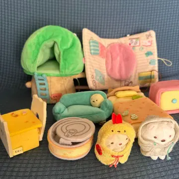 스미코구라시 버섯 BOOK 침대 가구 손바닥 봉제 인형 인형