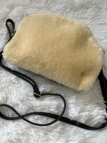 TOPKAPI 탑카피 TREASURE 무스탕 x 가죽 숄더백