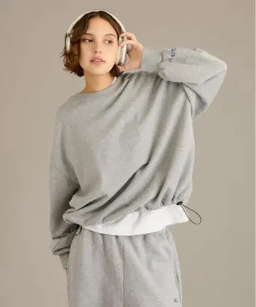 WETTEMPT 헤비웨이트 드로코드 맨투맨 M 사이즈