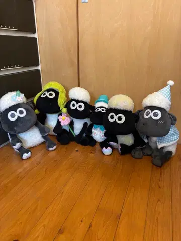 숀더쉽 봉제 인형 세트