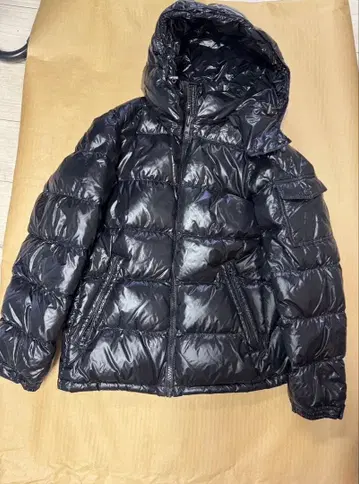 CAMP7 다운 자켓 L 나일론 블랙 무지