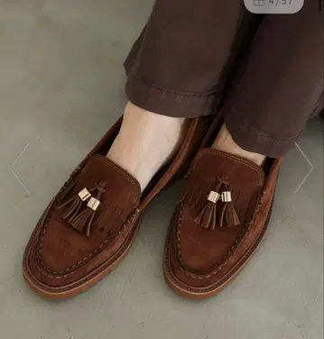 Mazel 브라운 태슬 로퍼