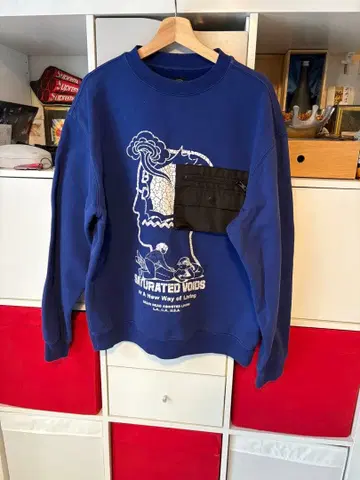 브레인 데드 네이비 트레이닝복 M 사이즈