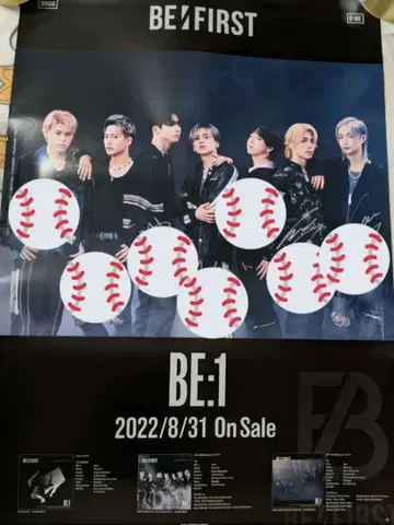 BE:FIRST 포스터 BE:1 사인 포함 당선품
