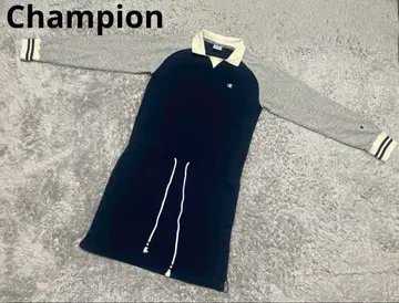 [ champion ] 챔피온 (M) 긴팔 튜닉 원 포인트 네이비