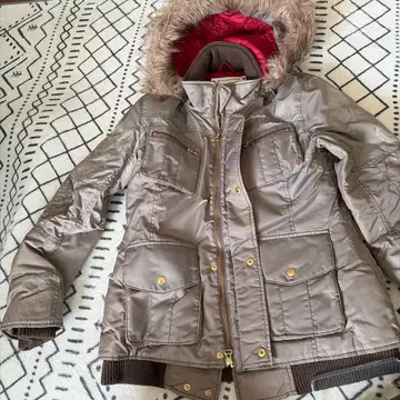 RossoStyleLab 후드 부착 베이지 라이더 자켓 LL