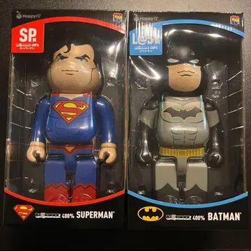 베어브릭 400% [ SUPERMAN x BATMAN ]