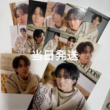 사와모토 나츠키 10장 세트 FANTASTICS 트레이딩 카드 즈토 즈토