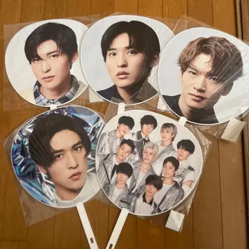 SnowMan 부채 묶음 판매