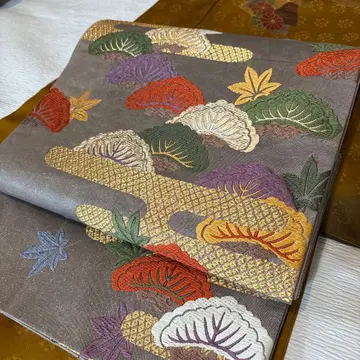 소나무 무늬 후쿠로 오비 당직