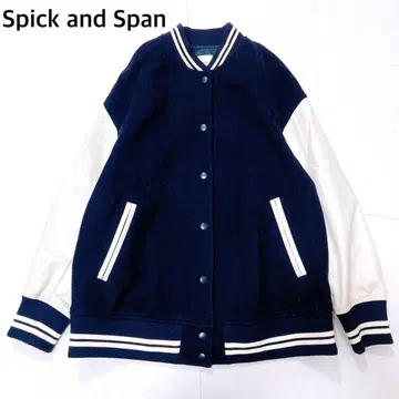 새상품급 Spick & Span 스픽 앤 스팬 스타디움 점퍼 38