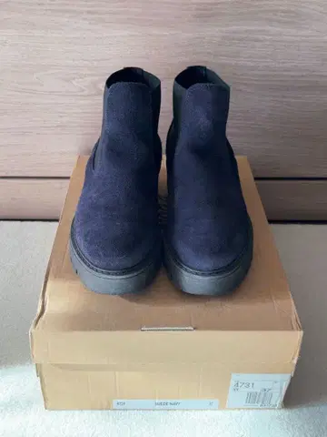 Stailmoda 네이비 사이드 고어 부츠 스틸모다