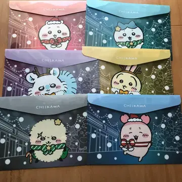 치이카와 플랫 케이스 6종 세트 세븐일레븐