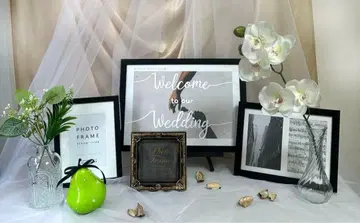 웨딩 웰컴보드 웨딩 스페이스 *.