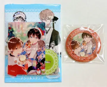 [ 익명 배송 ] 하레루야 베이비 x 훼미리마트 아크릴 스탠드 캔뱃지 3