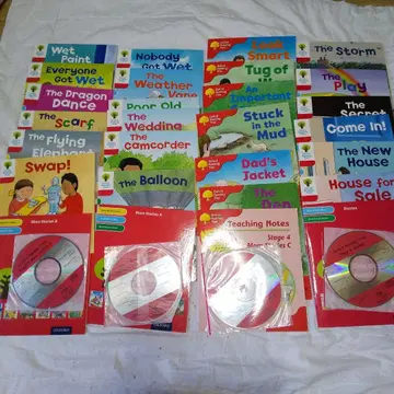 Oxford Reading Tree ORT 스테이지 4 CD 4장