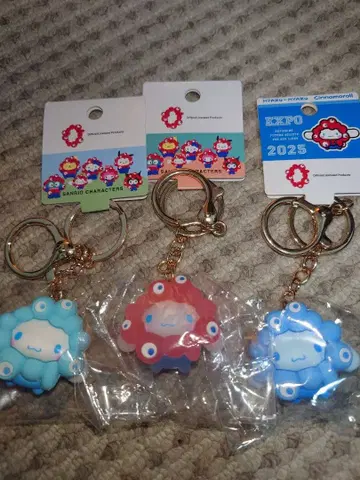 만박 산리오 미야쿠미야쿠 키링 3개 세트