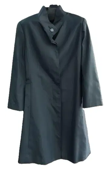 San Anon 산아논 여성용 코트 블랙 겉감 실크 100%