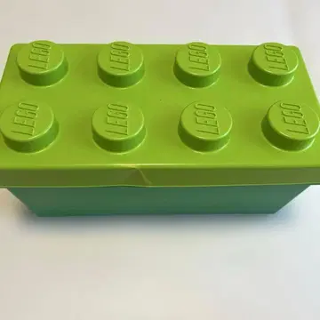 LEGO 듀플로 블록형 수납 박스 그린 장난감 상자