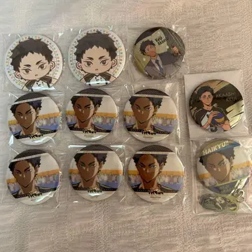 하이큐 캔뱃지 아카아시 케이지 묶음 판매