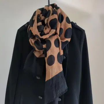 스카프 대형 [커다란 도트!]