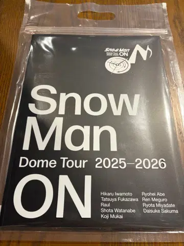 SnowMan 팜플렛 ON