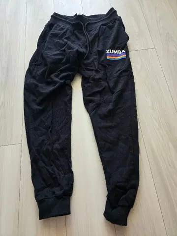 ZUMBA 블랙 조거 팬츠 S