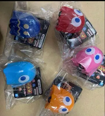 팩맨 풀백카 고스트 5종 세트